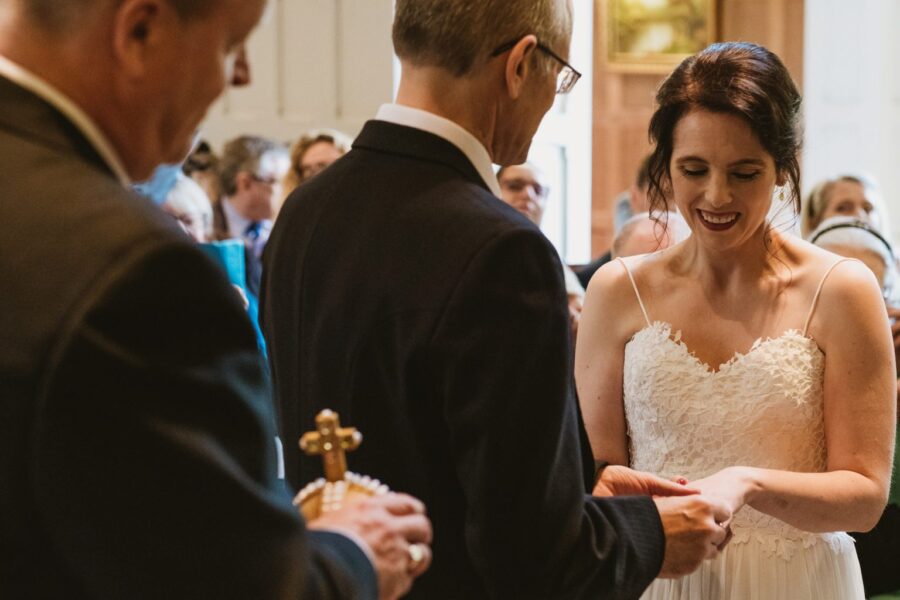 John and Gemma's Sussex wedding with a Monty Python theme by York Place Studios