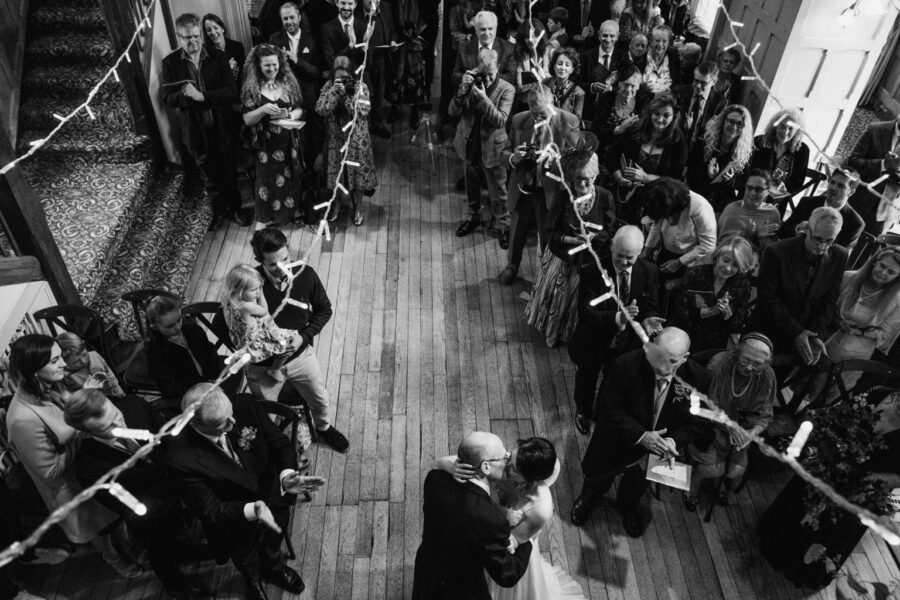 John and Gemma's Sussex wedding with a Monty Python theme by York Place Studios