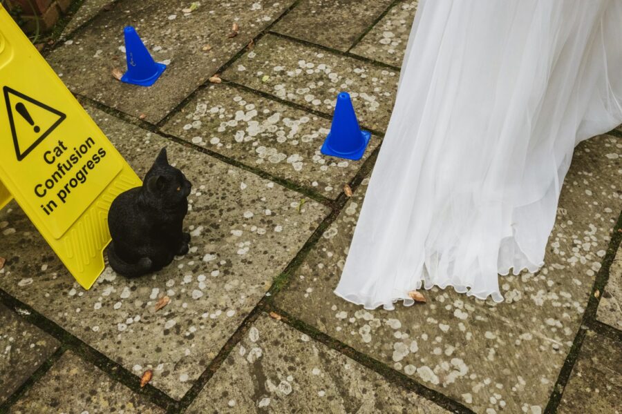 John and Gemma's Sussex wedding with a Monty Python theme by York Place Studios