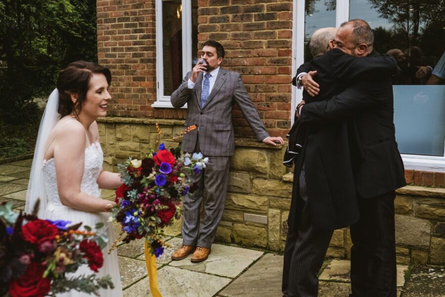 John and Gemma's Sussex wedding with a Monty Python theme by York Place Studios