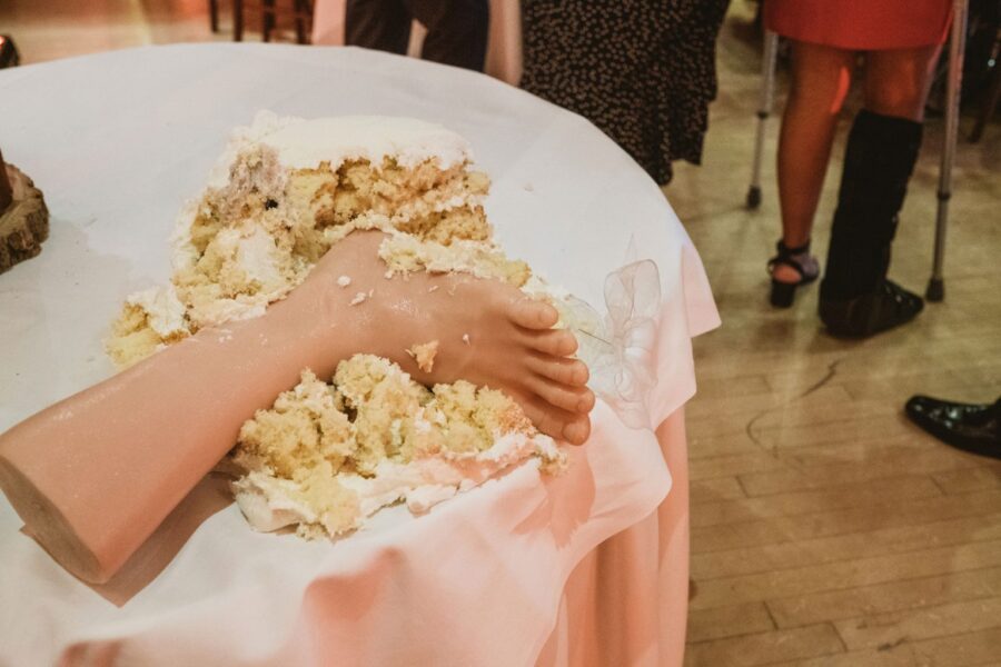 John and Gemma's Sussex wedding with a Monty Python theme by York Place Studios