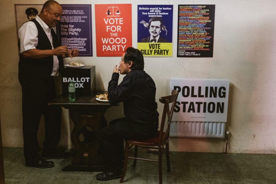 John and Gemma's Sussex wedding with a Monty Python theme by York Place Studios