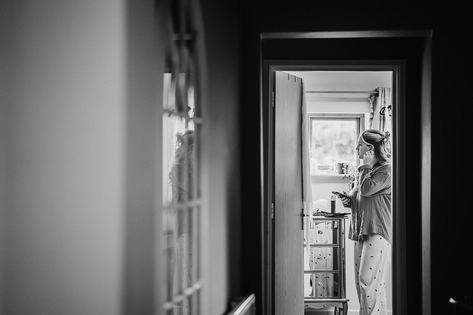 Photos from a colourful pink and orange glitter ball wedding near Westbury by Becky Weir Photography