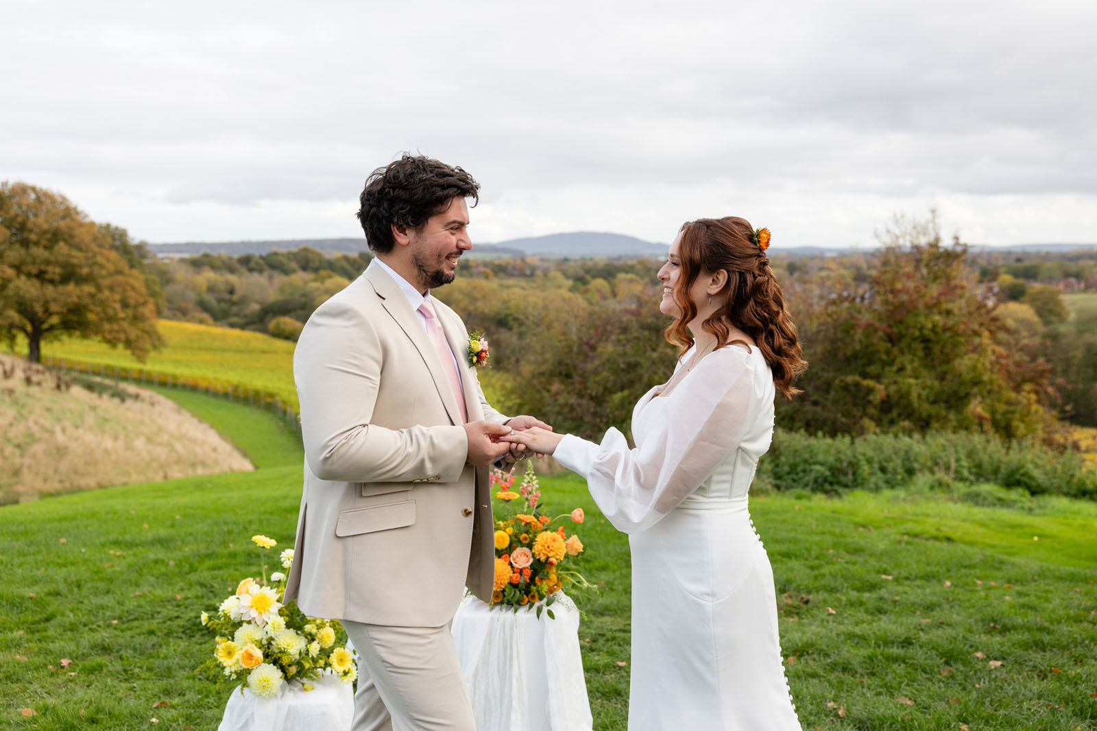 colourful inspiration from independent wedding suppliers at Hencote in Shropshire