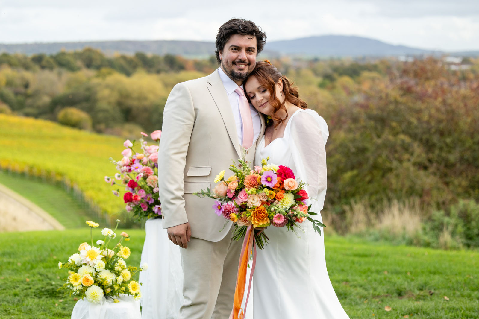 colourful inspiration from independent wedding suppliers at Hencote in Shropshire