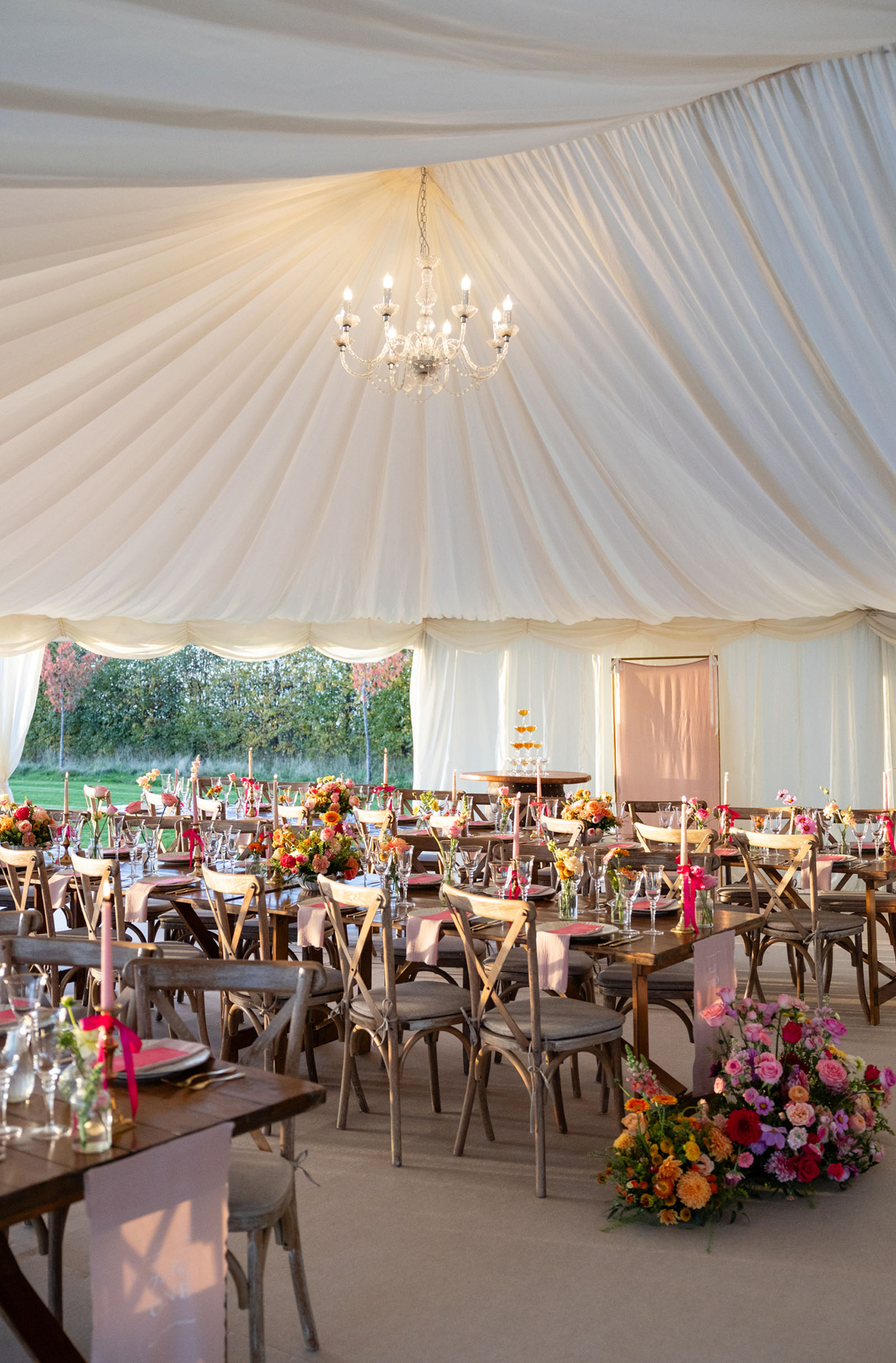 colourful inspiration from independent wedding suppliers at Hencote in Shropshire