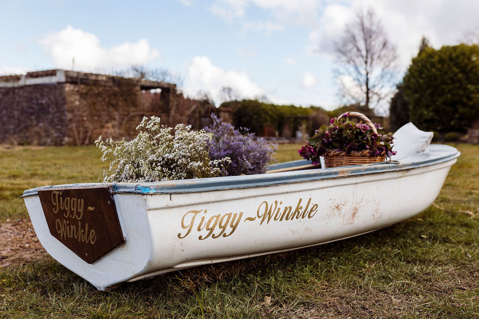 wedding styling photoshoot from Cumbria with seasonal spring florals and timeless design captured by Cumbrian wedding photographer Mark Battista