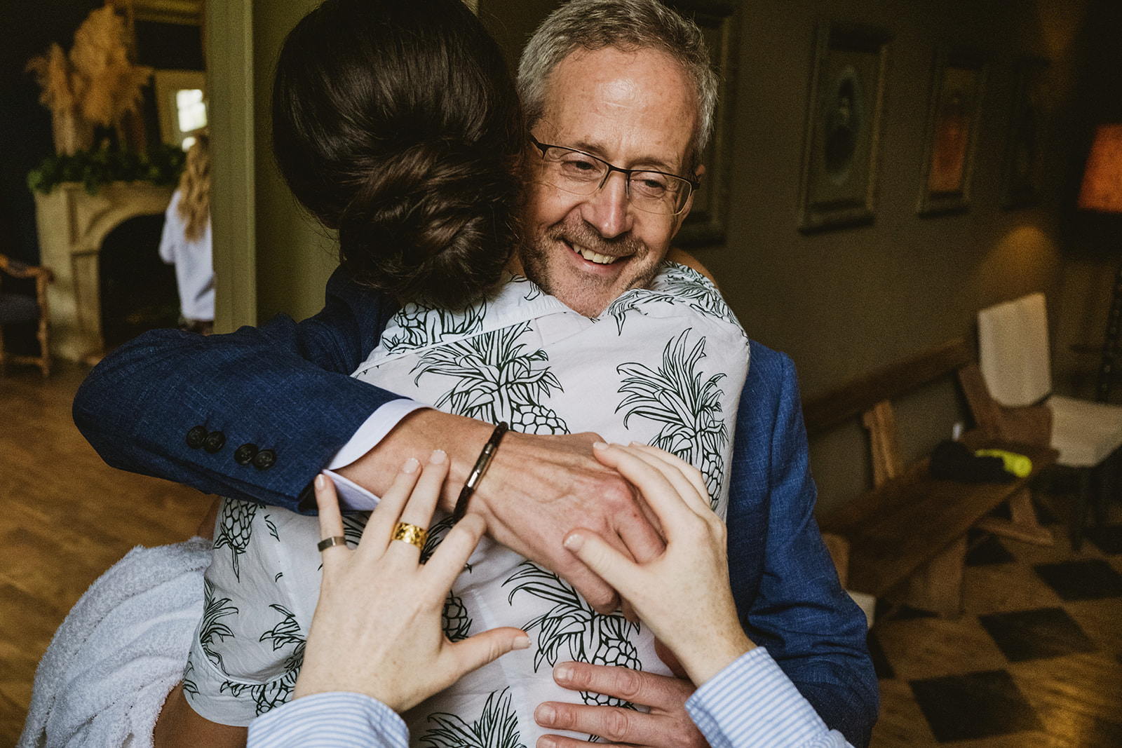 French destination wedding documentary style photos with York Place Studios