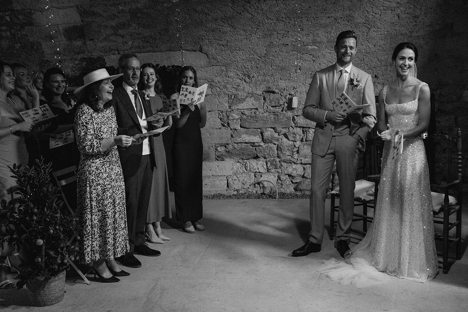 French destination wedding documentary style photos with York Place Studios