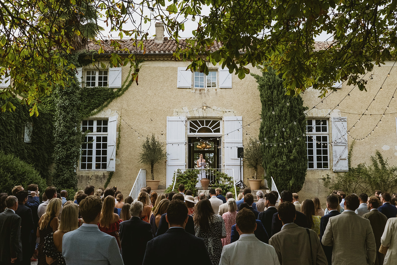 real wedding at Chateau Lartigolle France with UK wedding photographers York Place Studios
