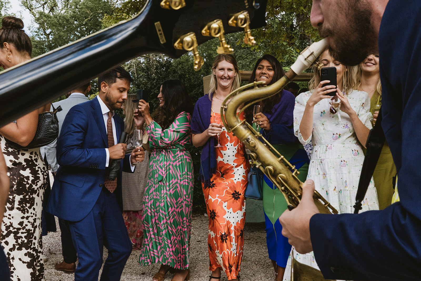 French destination wedding documentary style photos with York Place Studios