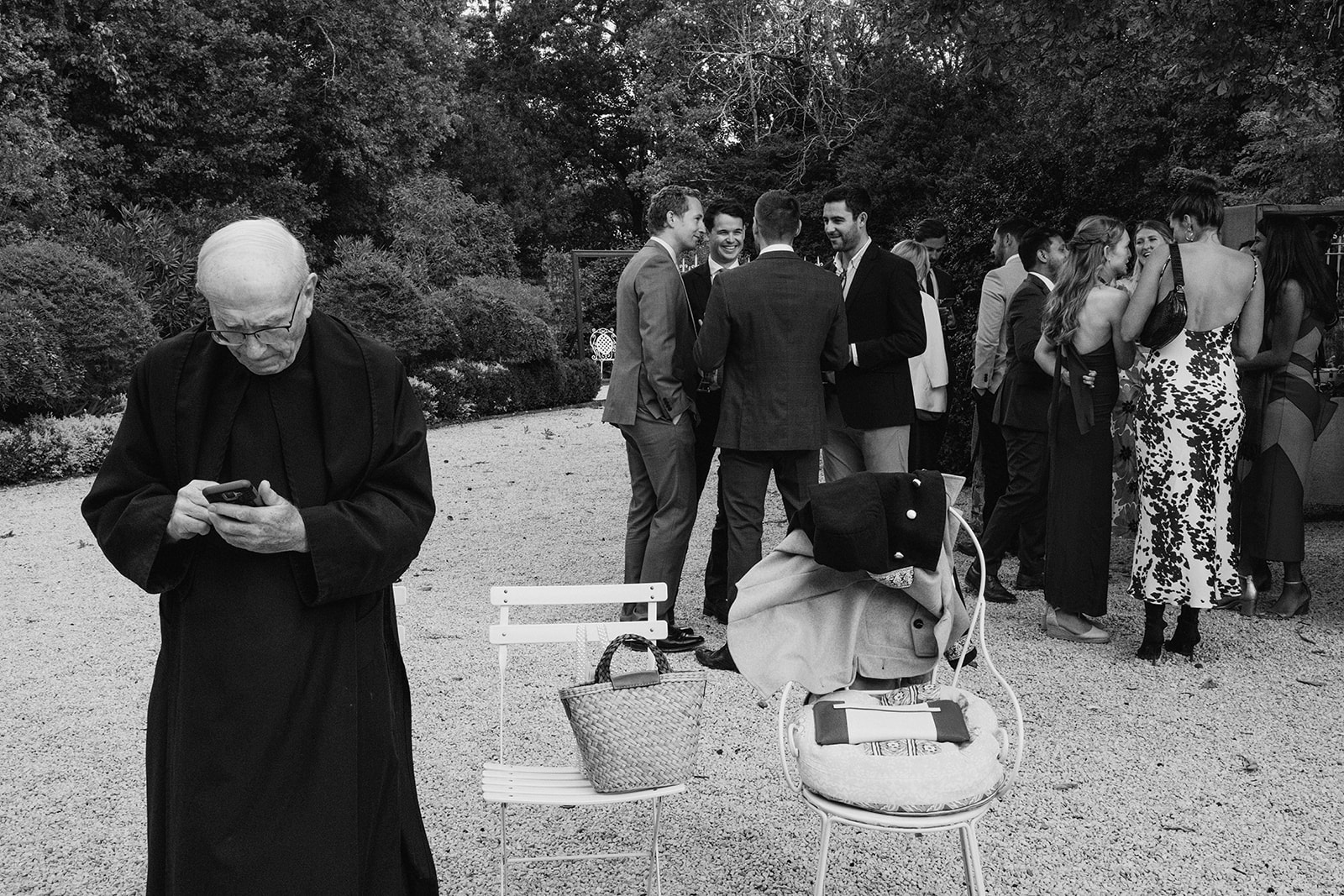 Chateau Lartigolle wedding documentary style photos with York Place Studios