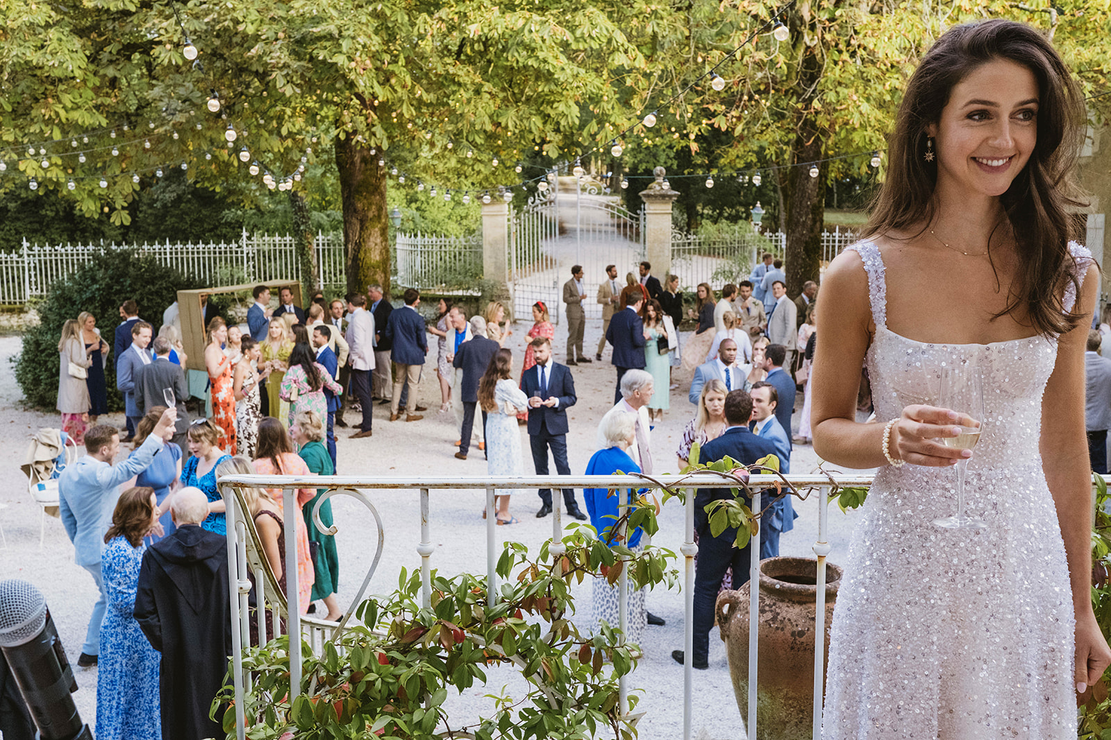 Chateau Lartigolle wedding documentary style photos with York Place Studios