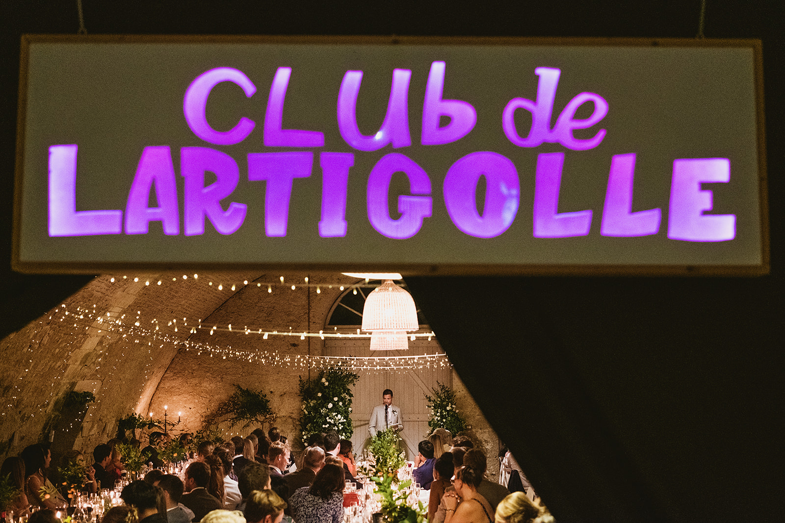 documentary style wedding photos at Club de Lartigolle with York Place Studios