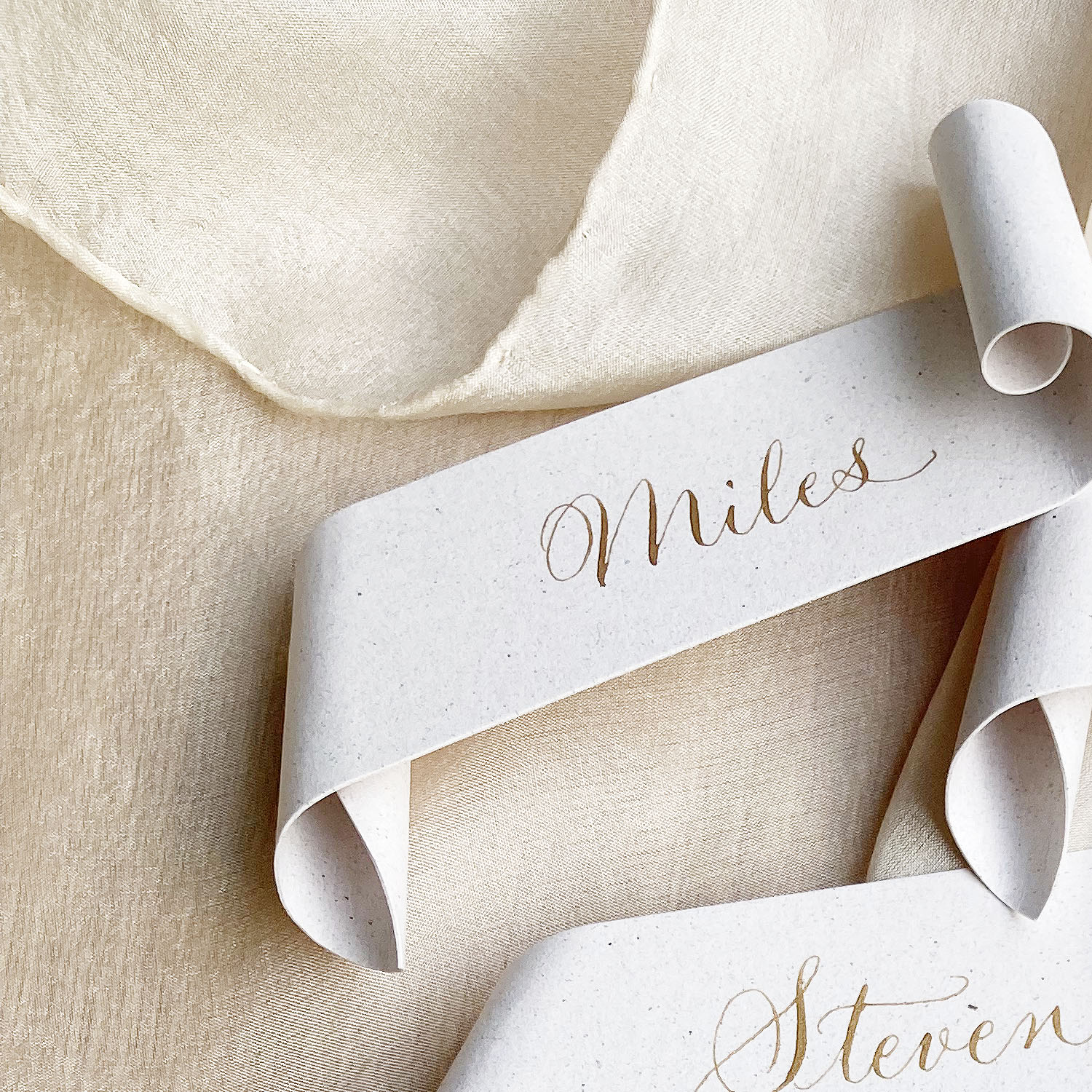 calligraphy scroll wedding place names north west UK