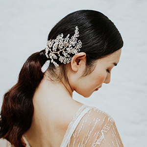 Beautiful bridal hair accessories by Clare Lloyd in Somerset - free English Wedding directory listing