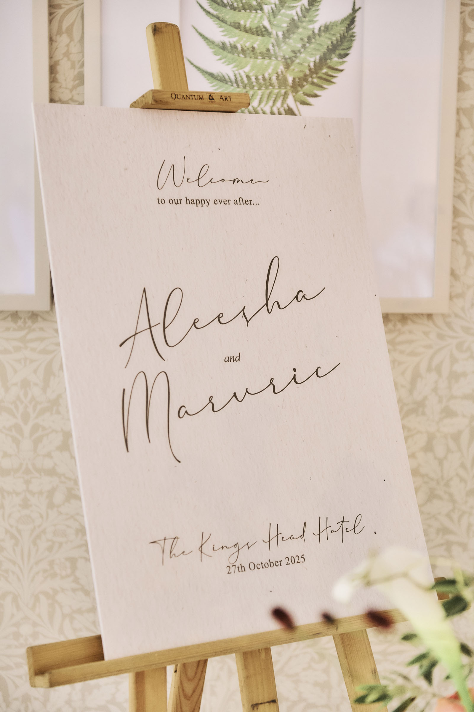 Kings Head Hotel Cirencester styled for a wedding by Sandra at Fabulous Functions UK