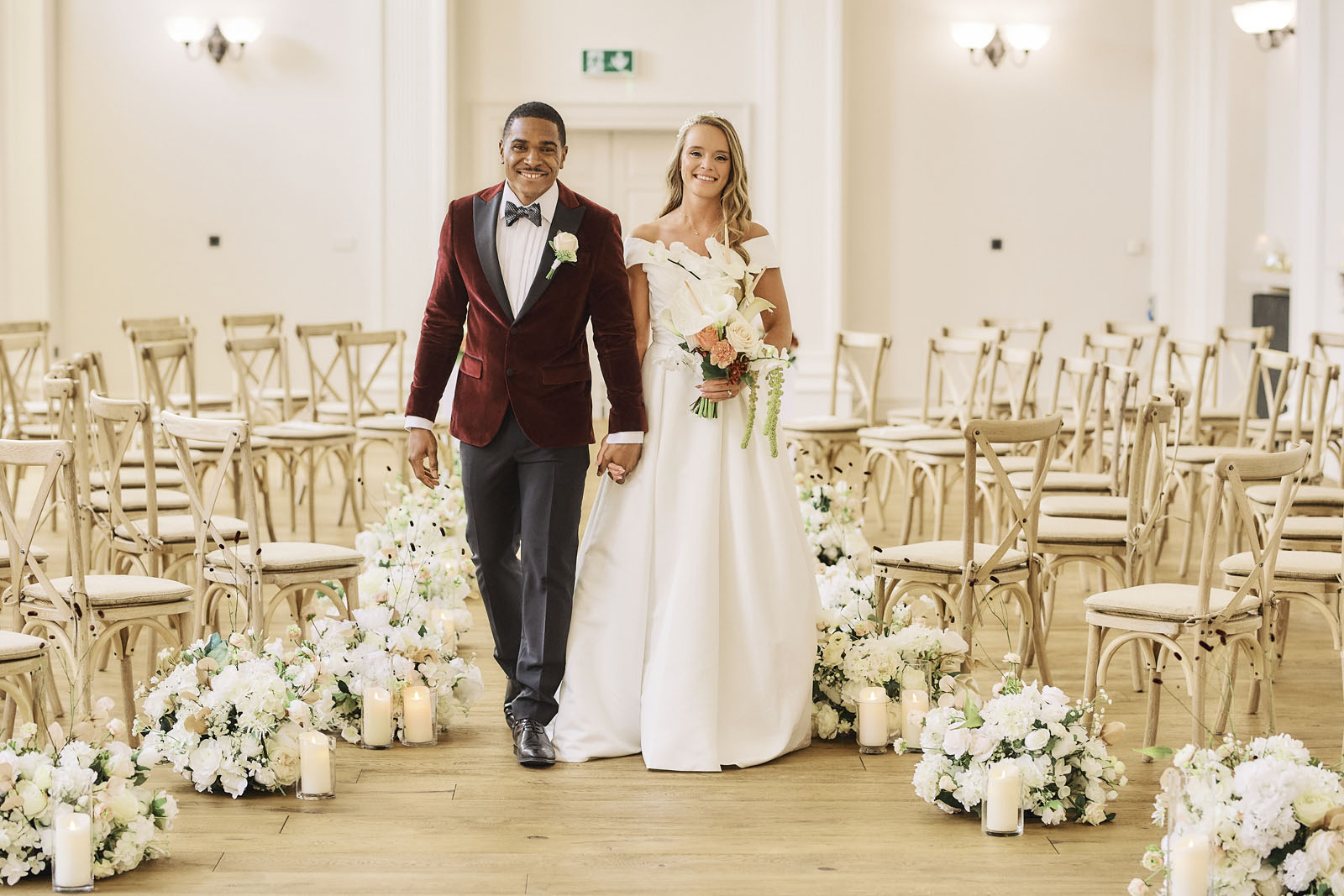 Kings Head Hotel Cirencester styled for a wedding by Sandra at Fabulous Functions UK