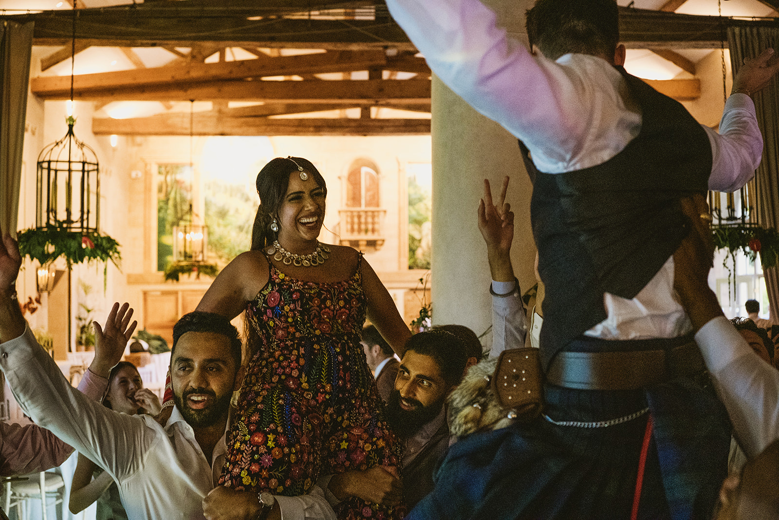 Wedding ceremony and celebrations at The Orangery at Settrington by leading UK documentary photographers York Place Studios