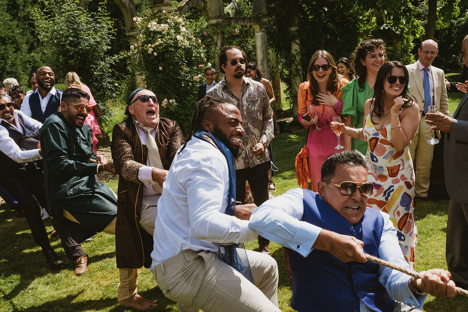 Wedding ceremony and celebrations at The Orangery at Settrington by London photographers York Place Studios