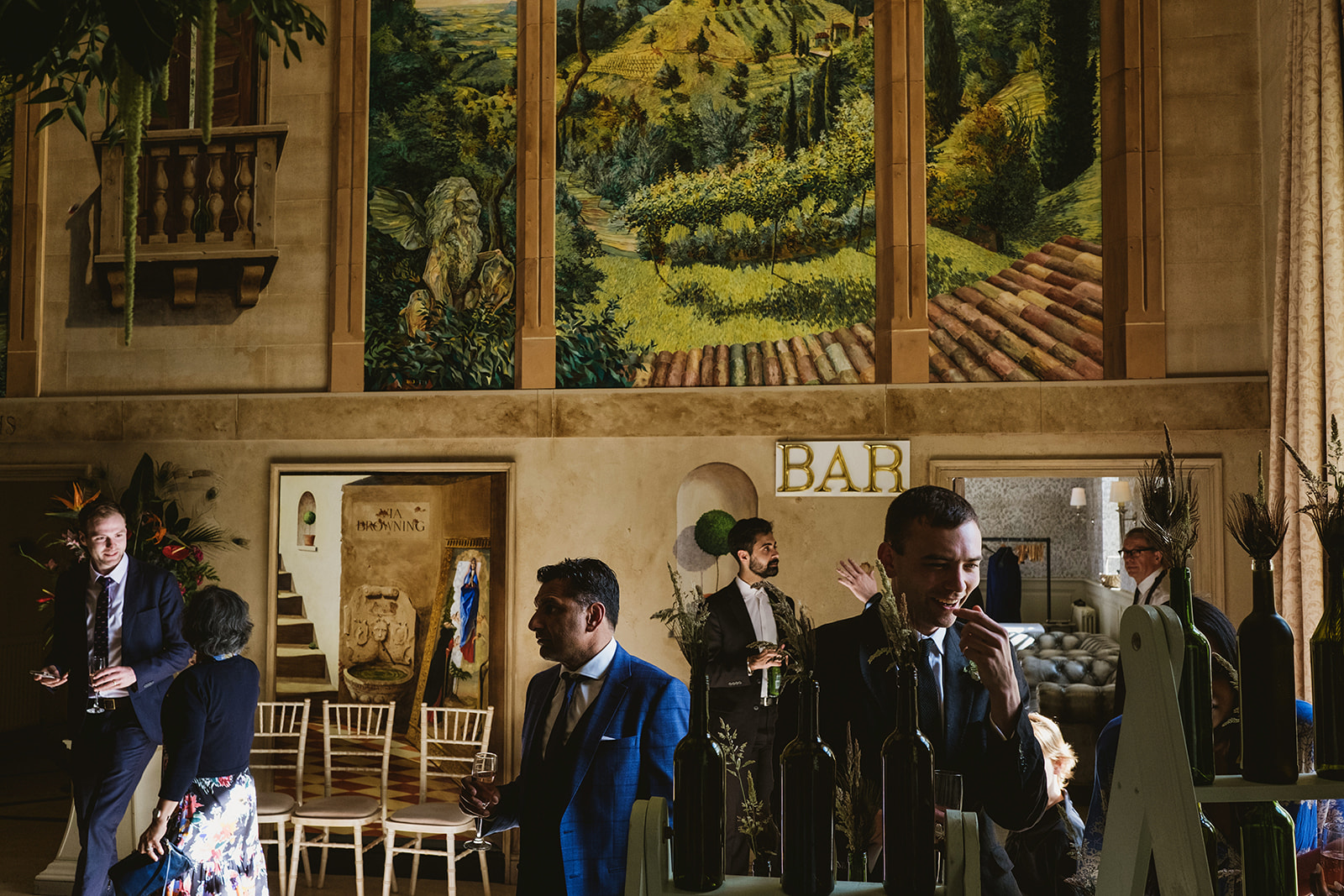Wedding ceremony and celebrations at The Orangery at Settrington by London photographers York Place Studios