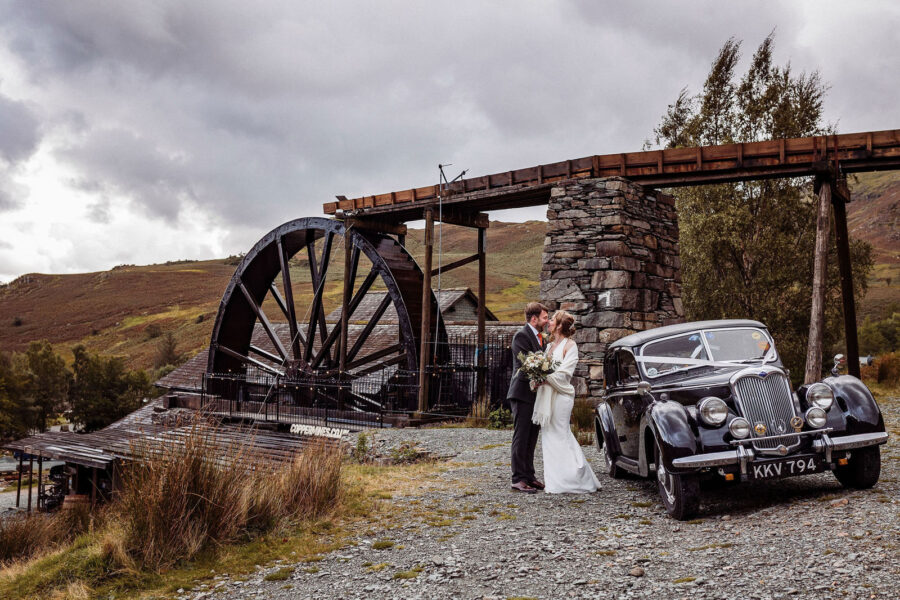 Coniston Coppermines wedding with Mark Battista Photography based in Cumbria