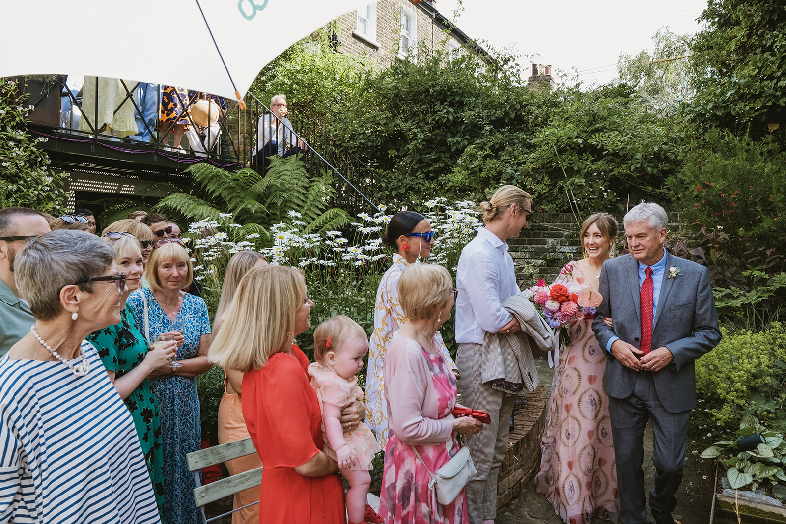 relaxed informal wedding in Clerkenwell with London documentary photographers York Place Studios