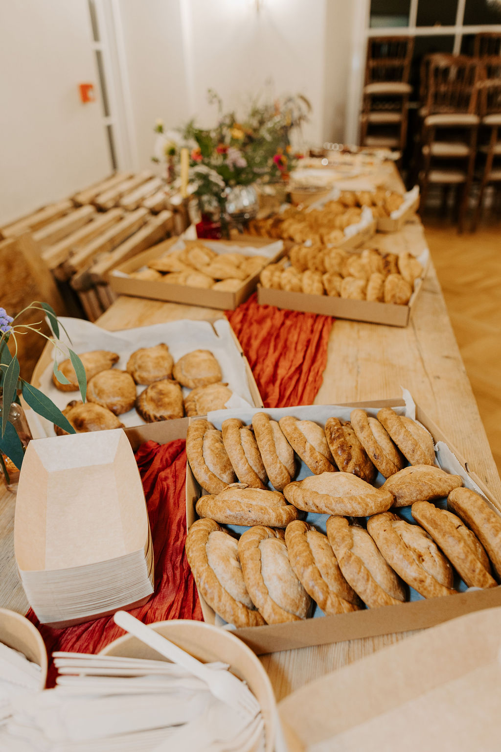 Colourful DIY wedding with streamers and stunning flowers at Colehayes Park South Devon with Hannah Timm Photography