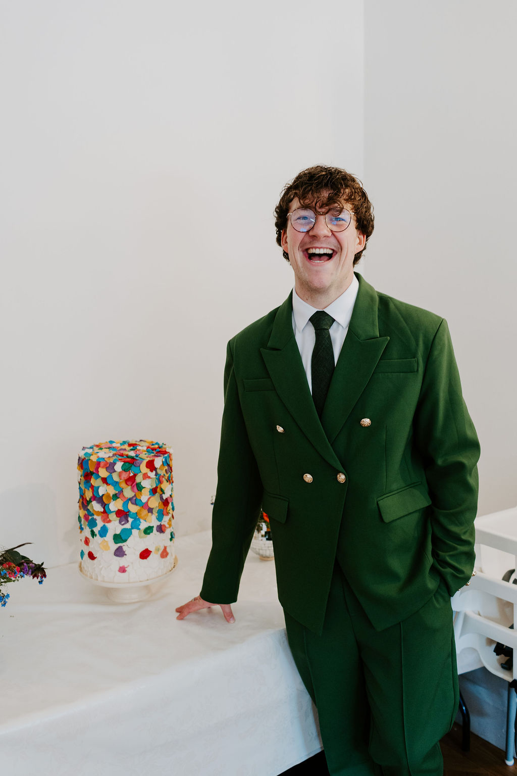 Colourful DIY wedding with streamers and stunning flowers at Colehayes Park South Devon with Hannah Timm Photography