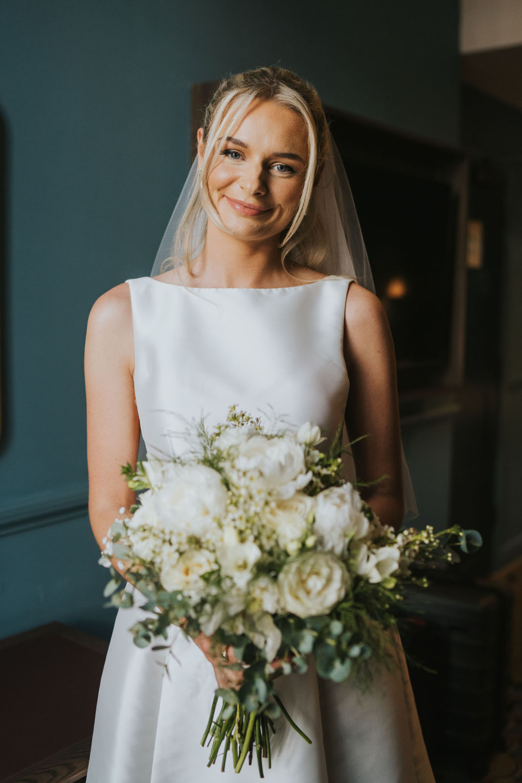 Dingles of Devon wedding flowers at Exeter Guildhall wedding by Grace Elizabeth Photography