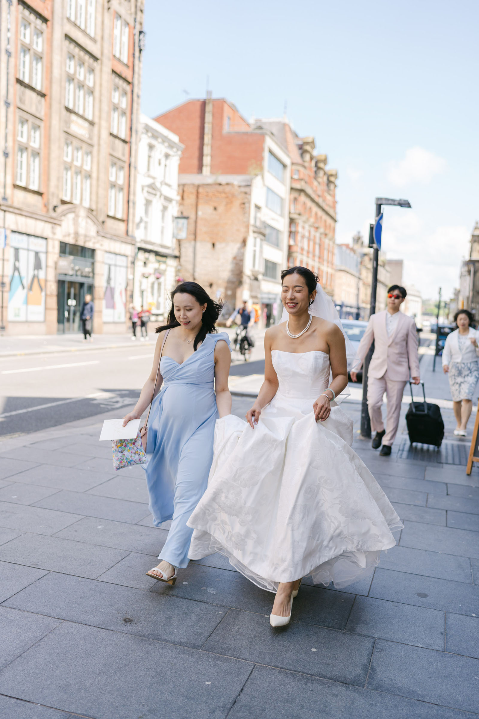 real wedding in Liverpool city centre with Christy Photography