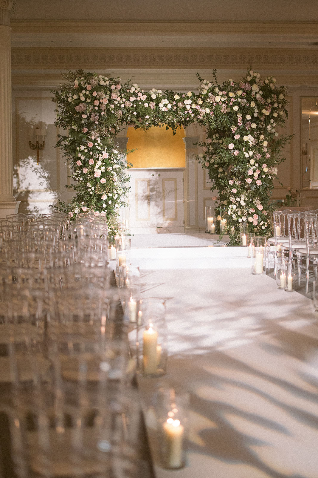 Wildabout Elegante floral design by Michelle J at The Savoy London photographed by Rachel Takes Pictures