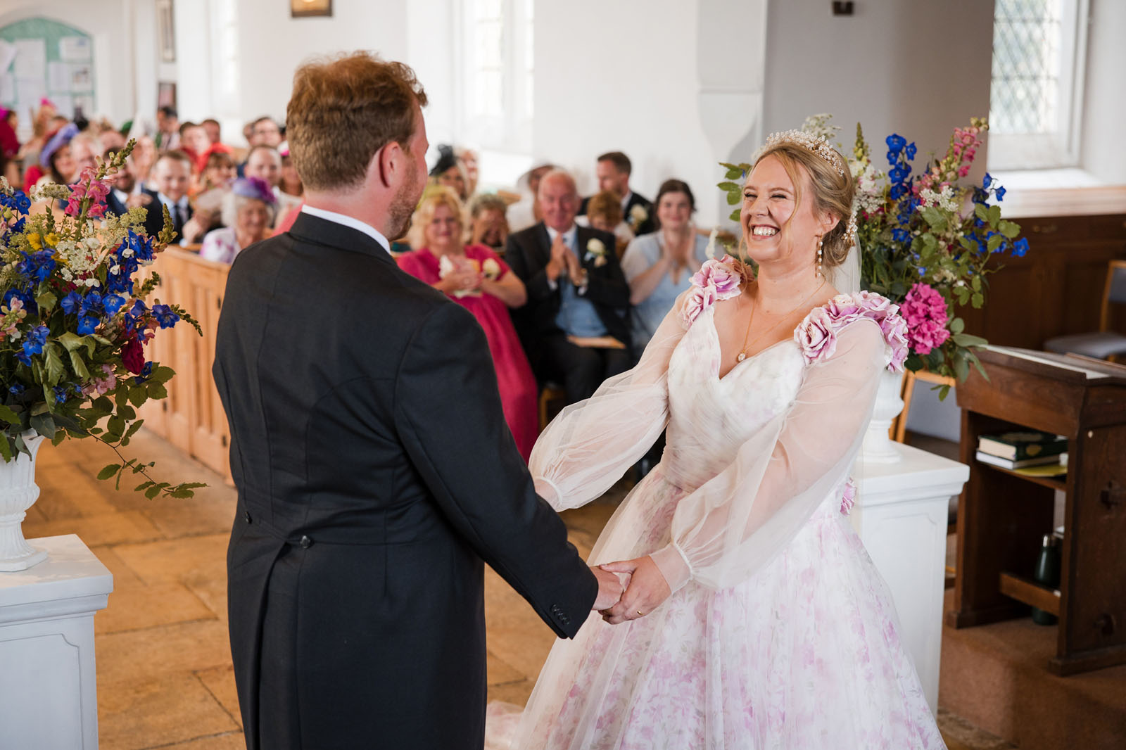 garden marquee wedding in Wiltshire with Greg Shingler Photography