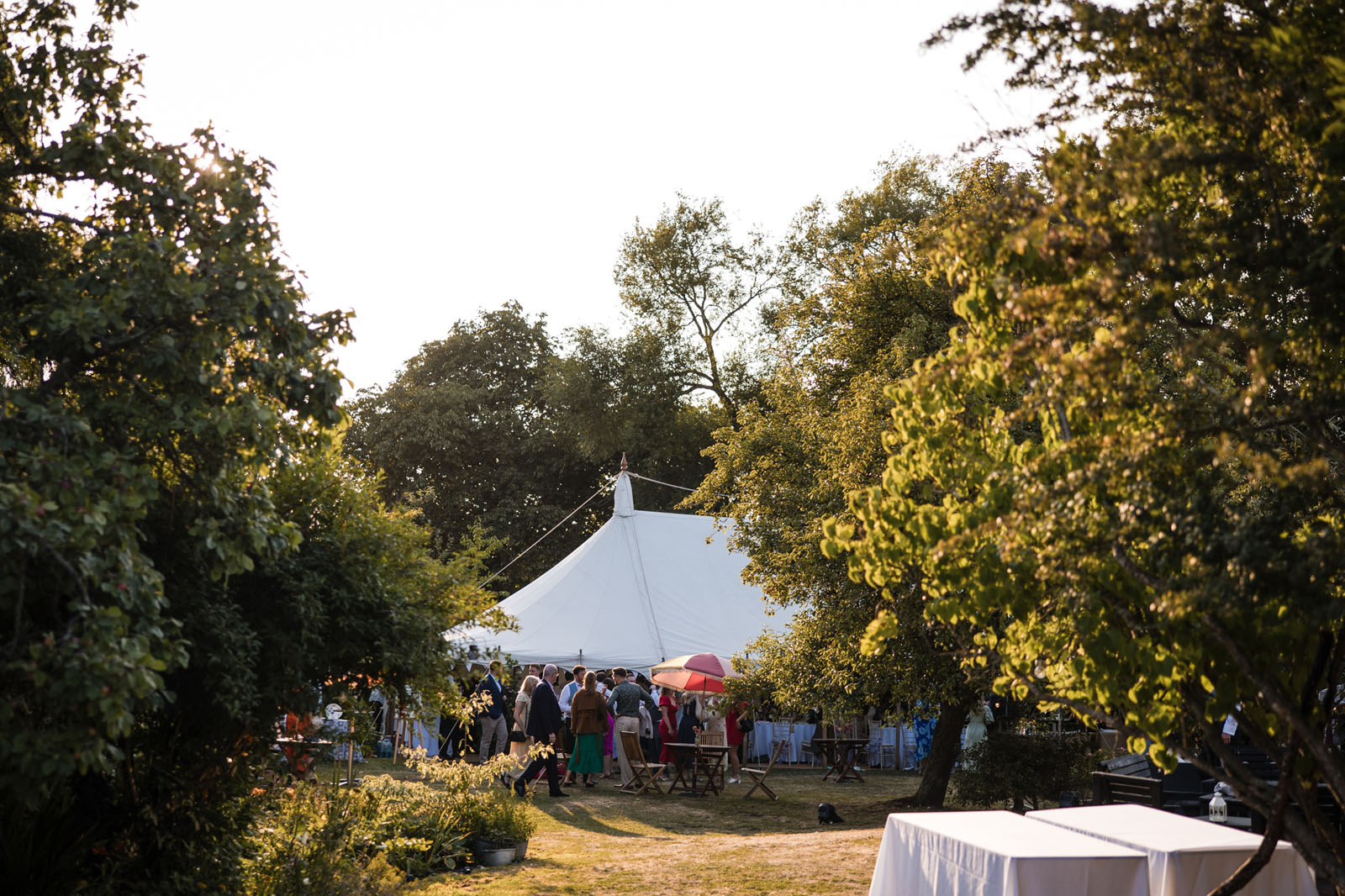 garden marquee wedding in Wiltshire with Greg Shingler Photography