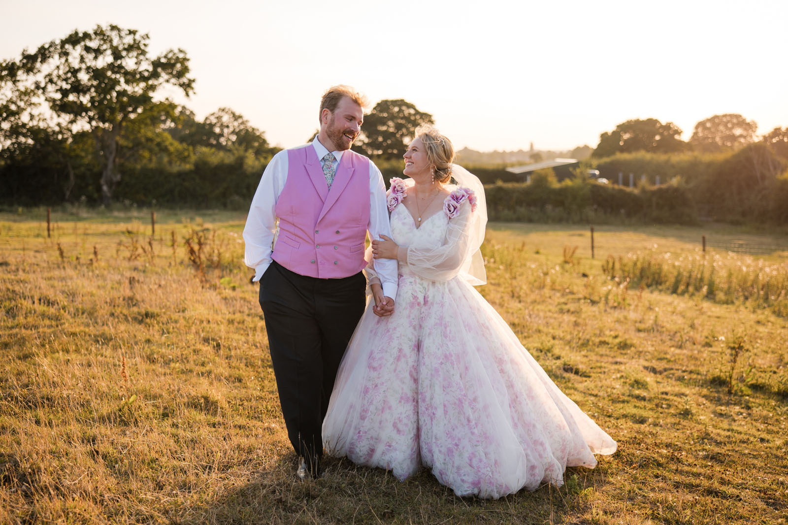 garden marquee wedding in Wiltshire with Greg Shingler Photography