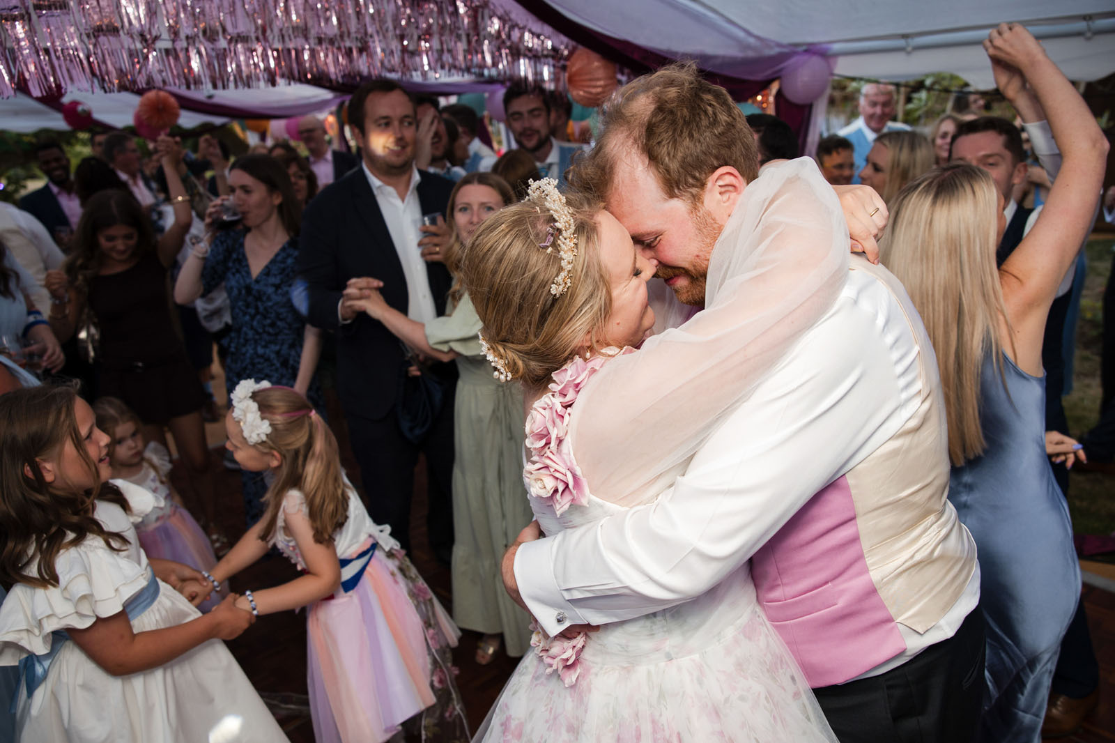 garden marquee wedding in Wiltshire with Greg Shingler Photography