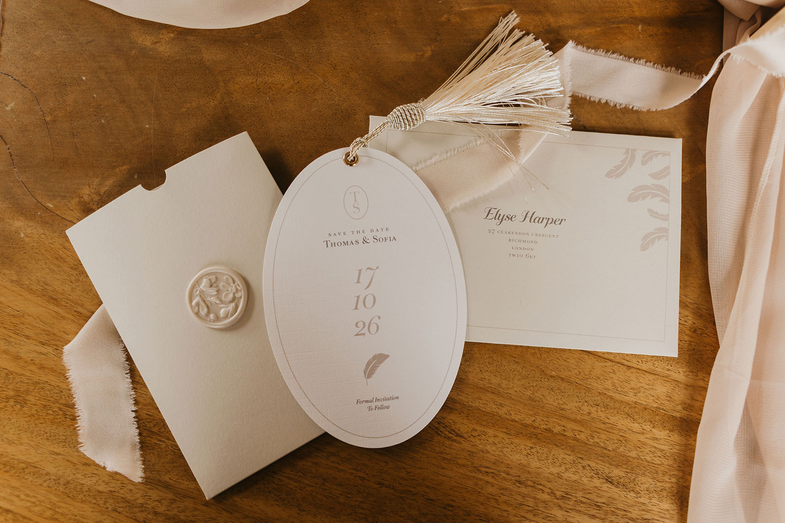 wedding ideas in natural muted champagne tones from Wivenhoe House in Colchester