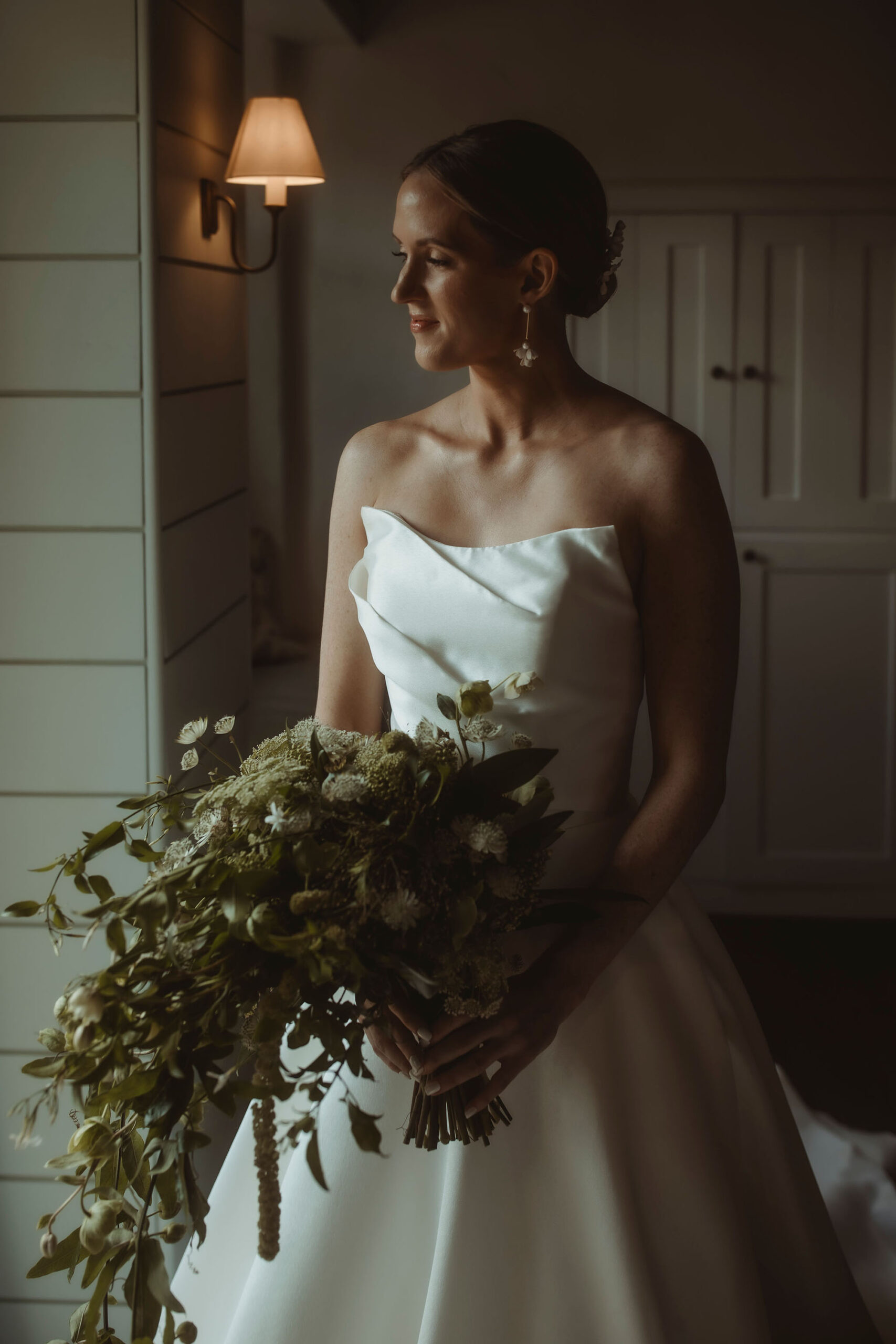 luxury Middleton Lodge wedding in Yorkshire with florals by Jemma Khan Studio and Christopher Western Photography