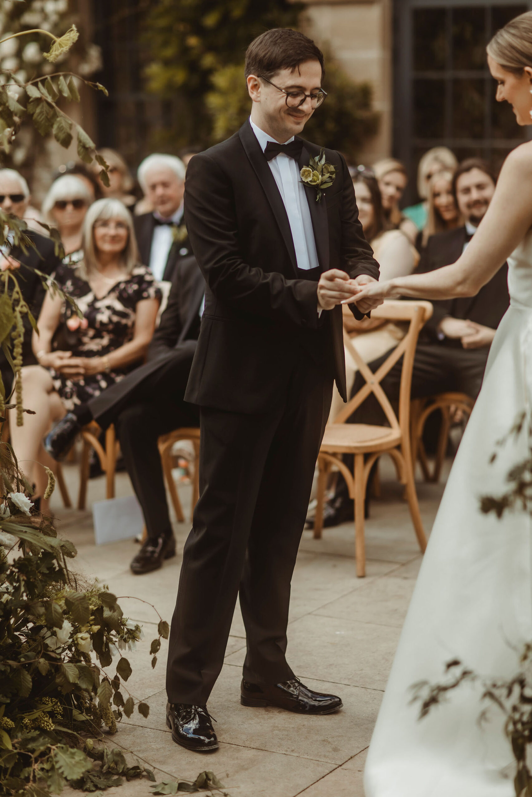luxury Middleton Lodge wedding in Yorkshire with florals by Jemma Khan Studio and Christopher Western Photography