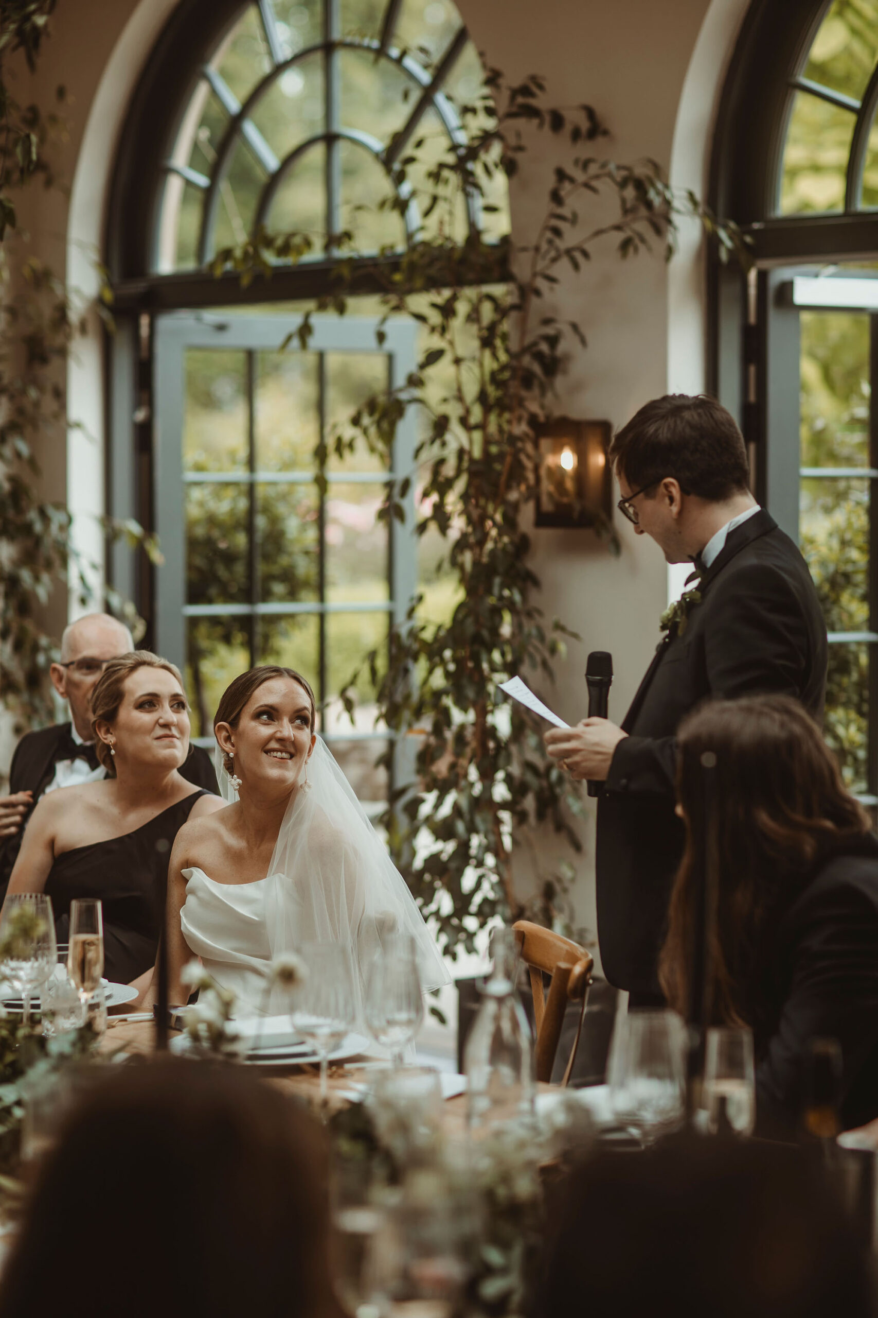 luxury Middleton Lodge wedding in Yorkshire with florals by Jemma Khan Studio and Christopher Western Photography
