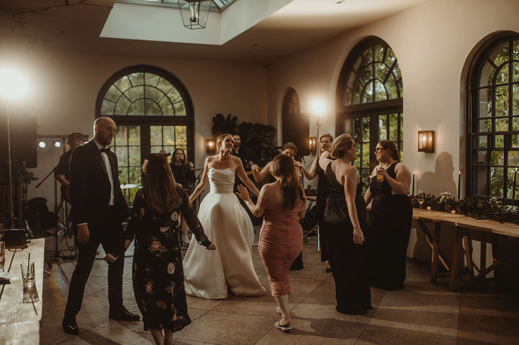 luxury Middleton Lodge wedding in Yorkshire with florals by Jemma Khan Studio and Christopher Western Photography
