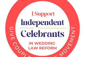 I support Independent Celebrants in UK wedding law reform 2026