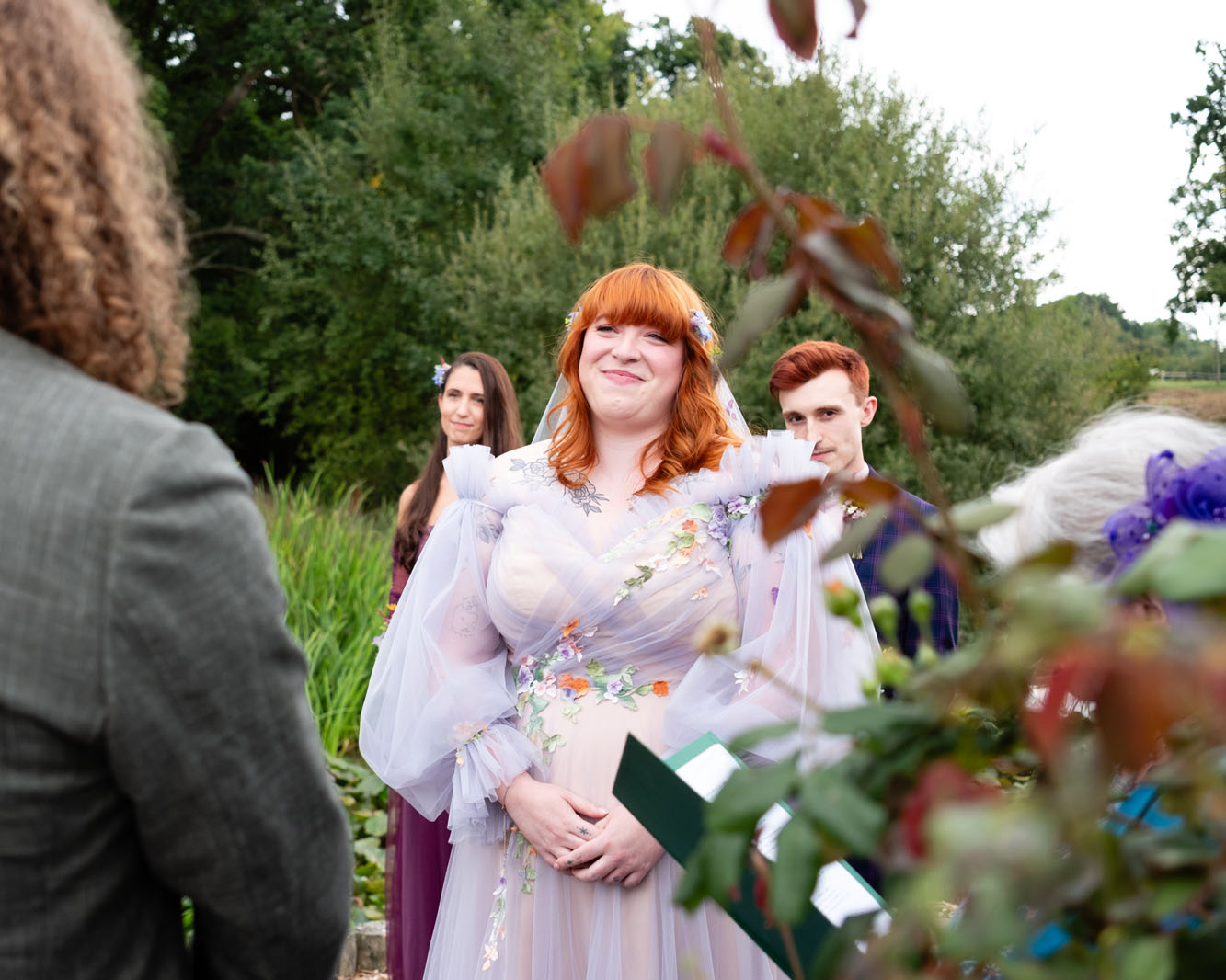 Real wedding at Kent Meadow House Farm with Max Milne Weddings photographer