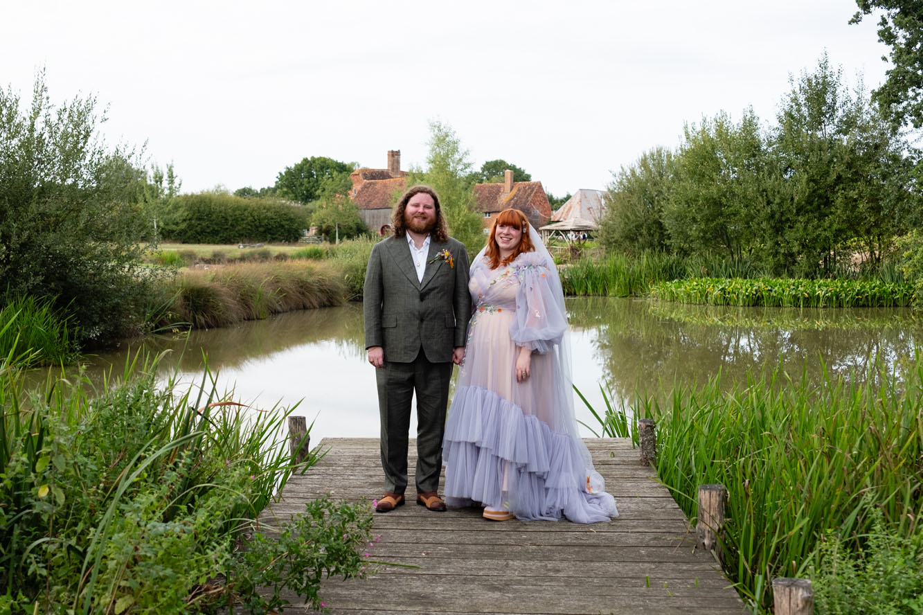 Real wedding at Kent Meadow House Farm with Max Milne Weddings photographer