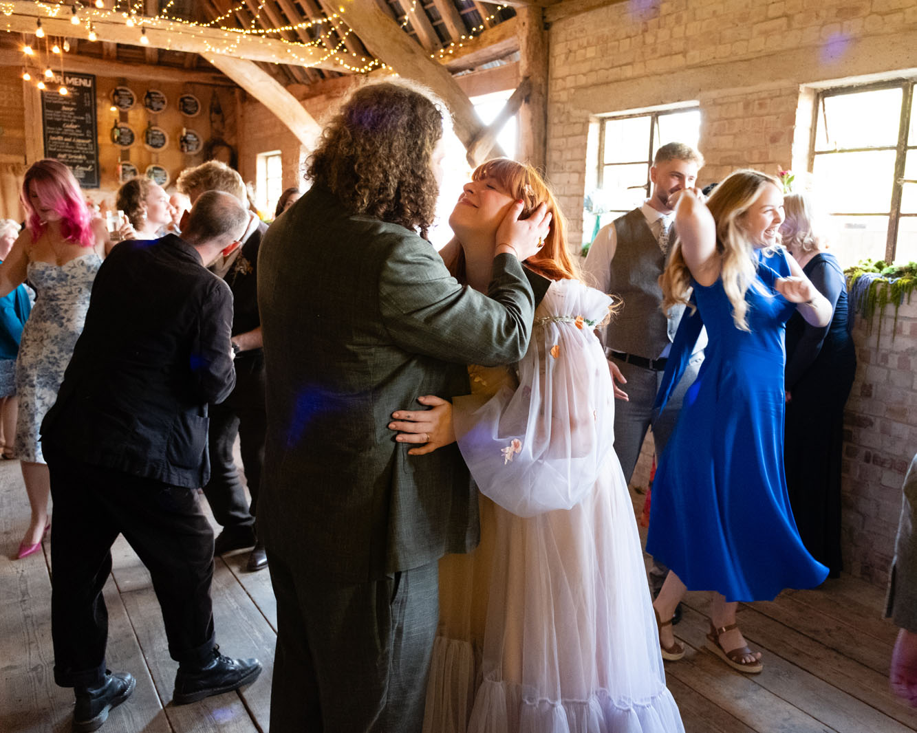 Real wedding at Kent Meadow House Farm with Max Milne Weddings photographer