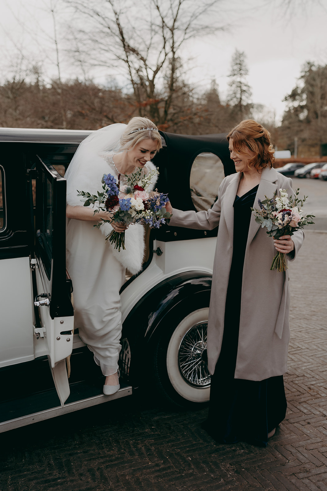Alnwick treehouse wedding photography by North Yorkshire wedding photographer