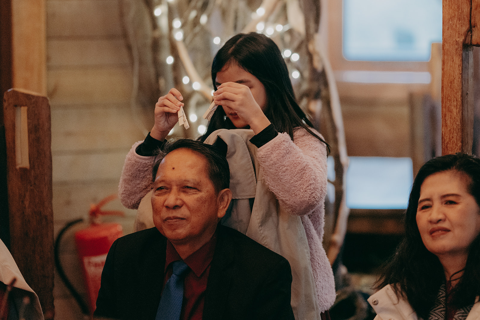 Alnwick treehouse wedding captured by North Yorkshire wedding photographer portfolio