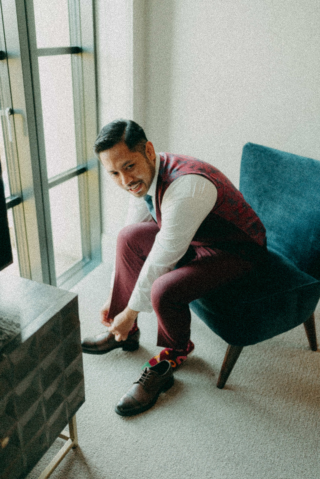 Alnwick treehouse wedding by North Yorkshire wedding photographer