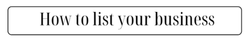 list your wedding business button