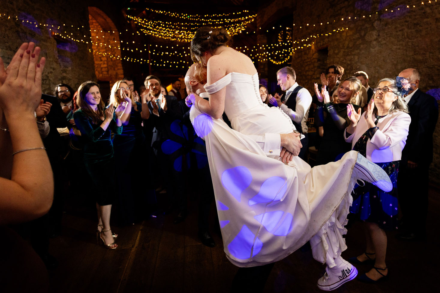 real wedding at Priston Mill
